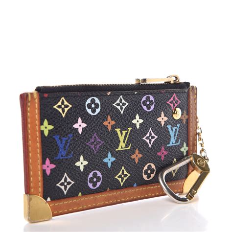 louis vuitton multicolor charm|Louis Vuitton keychain pouch.